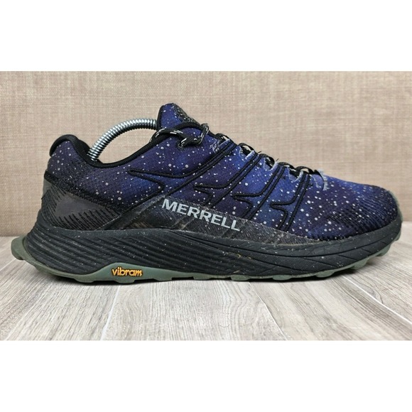 Merrell Mens Moab Night Sky Flight Galactic Trail Running Shoes Vibram Size 10 - Picture 3 of 10